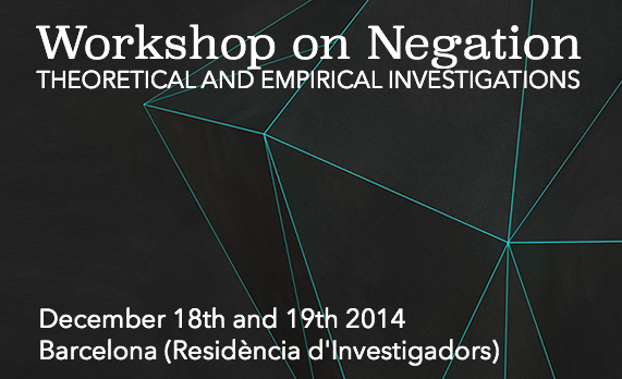 Workshop on Negation