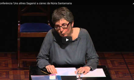 Conferència ‘Uns altres Sagarra’ a càrrec de Núria Santamaria