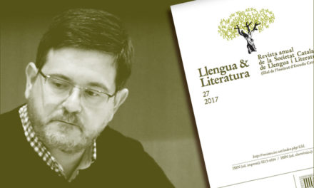 Daniel Casals, nou codirector de la revista <em>Llengua & Literatura</em>
