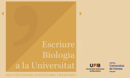 Escriure Biologia a la Universitat: una guia en català i anglès