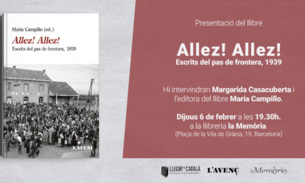 Presentació del llibre “Allez! Allez!” a la llibreria La Memòria