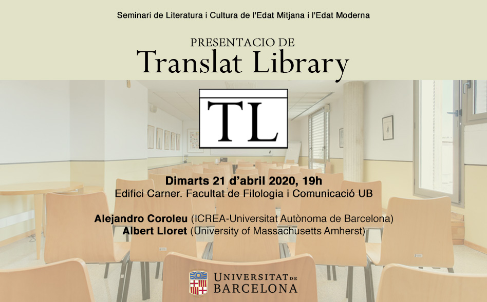 Presentació de la revista <em>Translat Library</em>