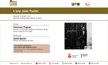 Amics UAB: L’Any Joan Fuster