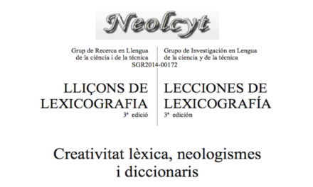 Creativitat lèxica, neologismes i diccionaris